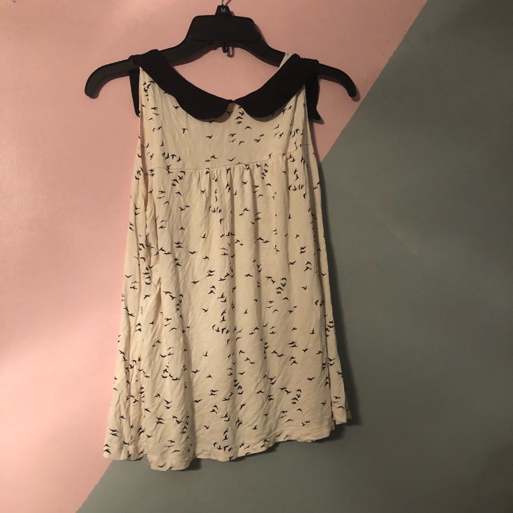 White babydoll top